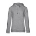 Sweat capuche organique femme, Textile B&C publicitaire