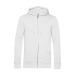Sweat capuche zippé organique, Textile B&C publicitaire