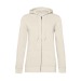 Sweat capuche zippé organique femme cadeau d’entreprise
