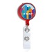 Badge : porte-badge extensible, Porte-badge publicitaire