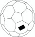 Ballon de foot anti stress "Kick off", balle anti-stress publicitaire