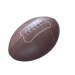 Ballon rugby old school cuir véritable, ballon de rugby publicitaire