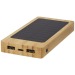 Miniature du produit Batterie de secours solaire 8000mAh en bambou 0
