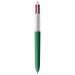 BIC® 4 Couleurs Wood Style with Lanyard cadeau d’entreprise