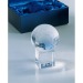 Bloc Monde cristal cadeau d’entreprise