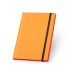 Bloc-notes A5 fluo, Carnet à couverture rigide publicitaire