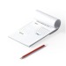 Bloc-notes papier encollé 140x205mm cadeau d’entreprise
