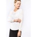 Blouse crêpe manches longues femme - kariban cadeau d’entreprise