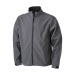 Veste softshell Homme - James Nicholson cadeau d’entreprise