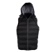 Bodywarmer doudoune femme avec capuche, Bodywarmer ou veste sans manches publicitaire