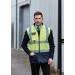 Bodywarmer rembourré haute visibilité - Yoko cadeau d’entreprise