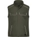 Bodywarmer hiver softshell Workwear - James Nicholson, Bodywarmer ou veste sans manches publicitaire