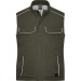 Bodywarmer hiver softshell Workwear - James Nicholson, Bodywarmer ou veste sans manches publicitaire