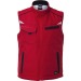 Bodywarmer softshell Workwear - James Nicholson, Bodywarmer ou veste sans manches publicitaire