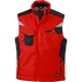 Bodywarmer softshell Workwear - James Nicholson, Bodywarmer ou veste sans manches publicitaire