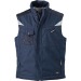 Bodywarmer softshell Workwear - James Nicholson, Bodywarmer ou veste sans manches publicitaire