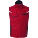 Bodywarmer workwear Fermeture zippée avec protège menton - James Nicholson, Bodywarmer ou veste sans manches publicitaire