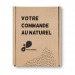 Boîte d'expédition kraft 9x9x5cm cadeau d’entreprise