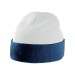Bonnet bicolore avec revers cadeau d’entreprise