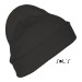 Bonnet uni avec revers PITTSBURGH, textile Sol's publicitaire