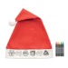 Miniature du produit Bonnet de Père Noël enfant à colorier 0