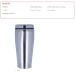 Mug à double paroi 400ml, Mug de voyage isolant publicitaire