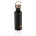 Gourde 70cl en acier inoxydable et couvercle bambou cadeau d’entreprise