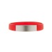 Bracelet silicone avec plaque cadeau d’entreprise