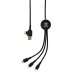 Câble 6 en 1 lumineux, cable iphone ipad et mac publicitaire