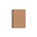 Cahier à spirale en papier ensemencé, carnet recyclé publicitaire