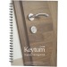 Cahier Desk-Mate® A5 à spirale avec couverture polypropylène, cahier publicitaire