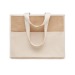 Sac shopping en toile et jute cadeau d’entreprise