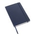 Carnet A5 à couverture rigide, élastique ton sur ton, Carnet à couverture rigide publicitaire