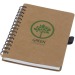 Carnet Cobble A6 à spirales en carton recyclé avec papier de pierre, gadget écologique recyclé ou bio publicitaire
