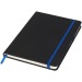 Carnet de notes M Noir, carnet avec stylo publicitaire
