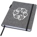 Carnet Orin A5 en rPET, carnet recyclé publicitaire