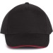 Casquette 5 pans sandwich contrasté cadeau d’entreprise