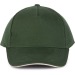 Casquette 5 pans sandwich contrasté cadeau d’entreprise