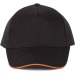 Casquette 5 pans sandwich contrasté, Casquette - les meilleures ventes -  publicitaire