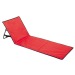 Chaise longue pliable sunny beach, natte de plage et tapis de plage publicitaire