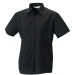 Chemise en popeline femme manches courtes Russell Collection cadeau d’entreprise