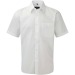 Chemise en popeline homme manches courtes Russell Collection, Textile Russell publicitaire
