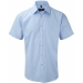 Chemise Homme Manche Courtes à Chevrons Russell Collection cadeau d’entreprise
