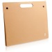 Chemise en carton souple recyclé, chemise et pochette à rabat publicitaire