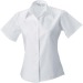 Chemise manches courtes femme sans repassage  Russell Collection, Textile Russell publicitaire
