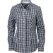 Chemise Femme A carreaux - James Nicholson cadeau d’entreprise