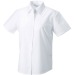 Chemise oxford femme manches courtes Russell Collection, Textile Russell publicitaire