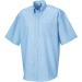 Chemise Oxford manches courtes Russell Collection cadeau d’entreprise