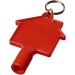 Miniature du produit Clé de compteur en forme de maison avec porte-clés 2