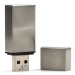 Clé USB en métal brossé - Caroline cadeau d’entreprise
